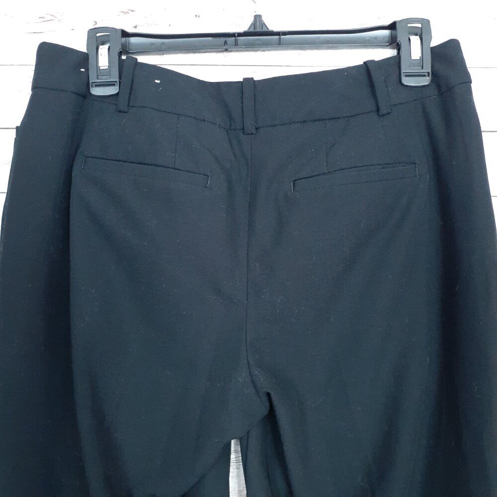 Liz Claiborne Audra Womens Dress Pants Size 4 Black Straight Leg 407 - Picture 3 of 6